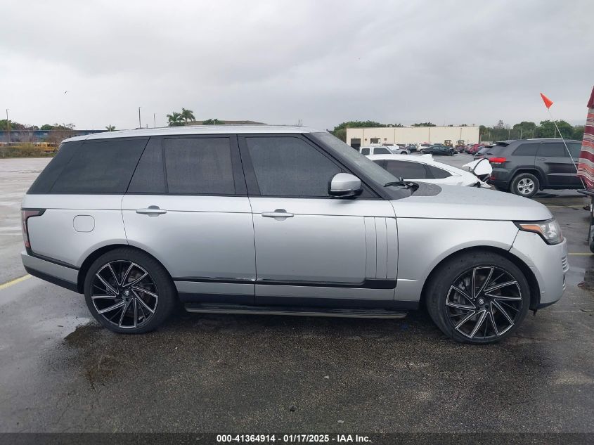 2013 Land Rover Range Rover Supercharged VIN: SALGS2EF9DA102181 Lot: 41364914