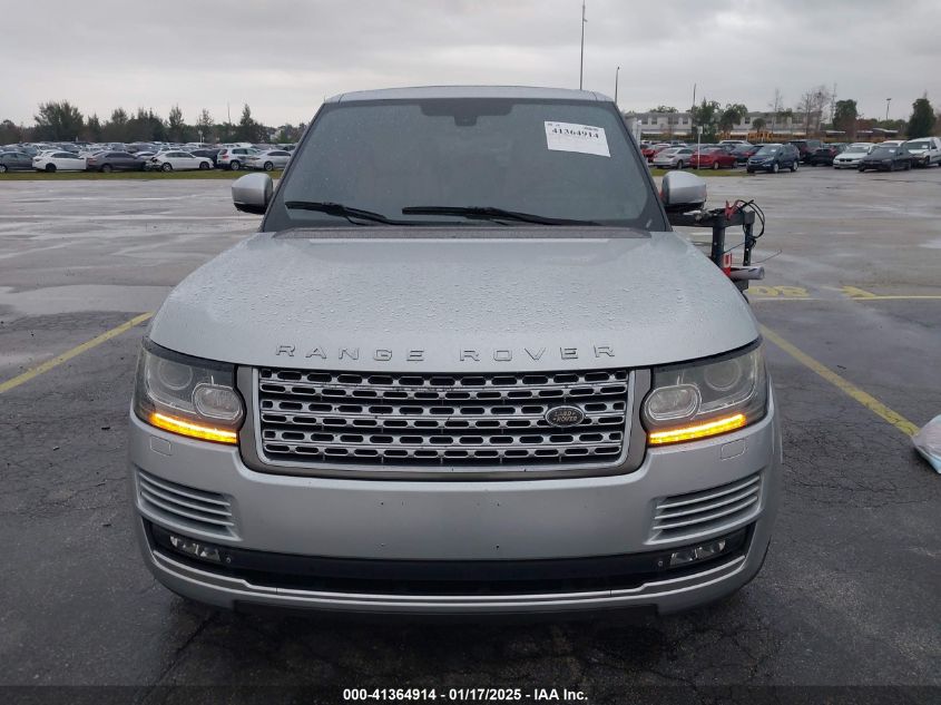 2013 Land Rover Range Rover Supercharged VIN: SALGS2EF9DA102181 Lot: 41364914