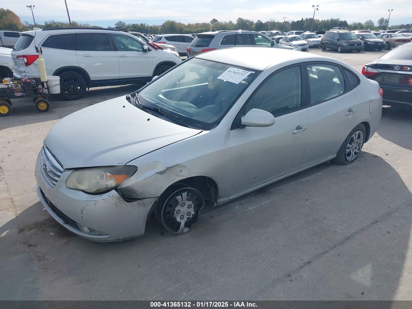 2010 HYUNDAI ELANTRA VIN: KMHDU4AD1AU049079