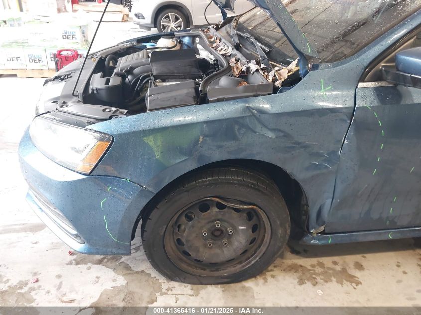 2017 Volkswagen Jetta 1.4T S VIN: 3VW2B7AJ7HM408133 Lot: 41365416