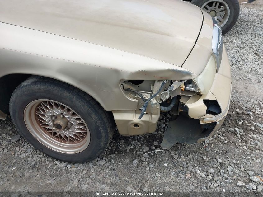 2000 Mercury Grand Marquis Ls VIN: 2MEFM75W6YX723884 Lot: 42446834