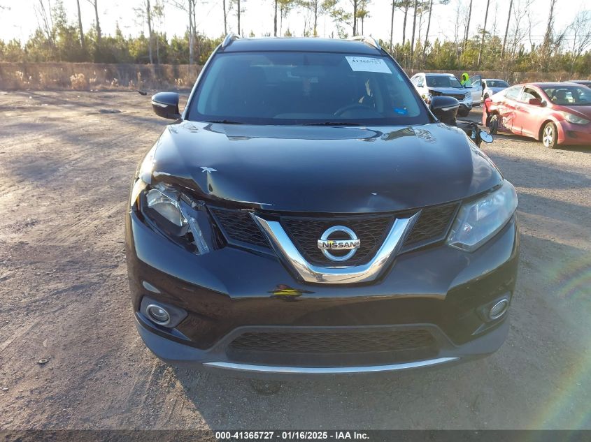 VIN 5N1AT2MTXFC827020 2015 Nissan Rogue, SV no.12