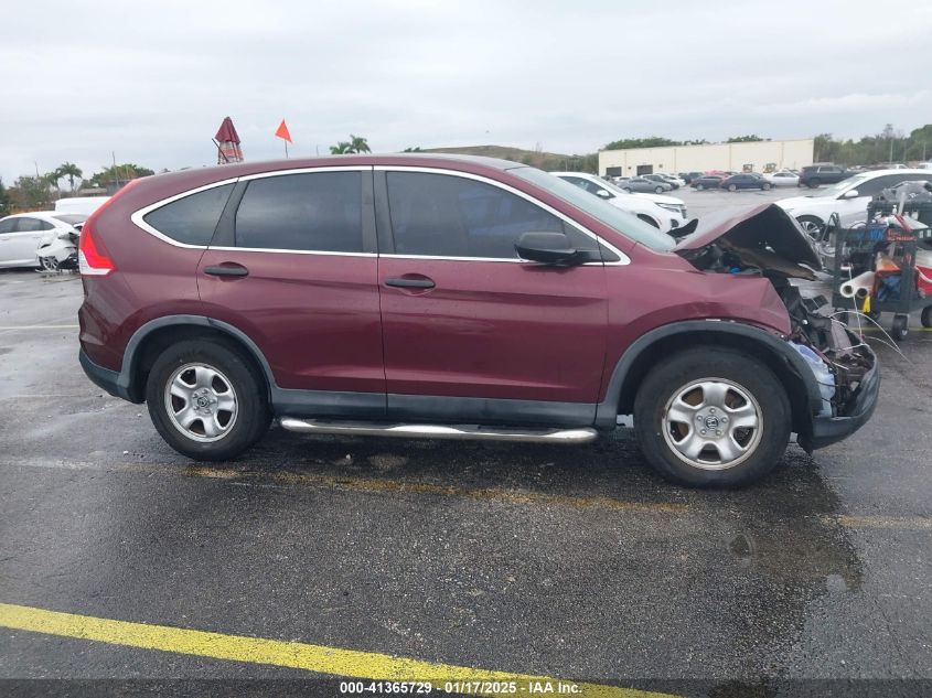 VIN 5J6RM3H31DL034801 2013 Honda CR-V, LX no.13