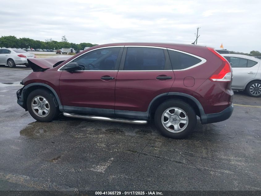 VIN 5J6RM3H31DL034801 2013 Honda CR-V, LX no.14