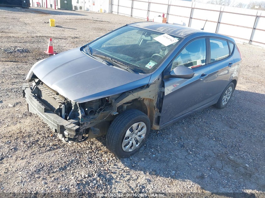 2017 HYUNDAI ACCENT VIN: KMHCT5AE9HU345118