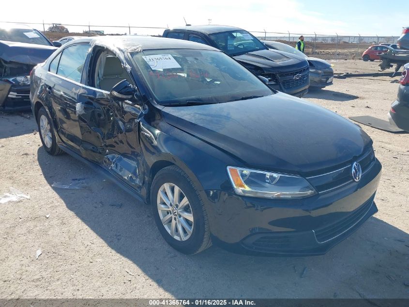 VIN 3VW637AJXDM237905 2013 VOLKSWAGEN JETTA HYBRID no.1