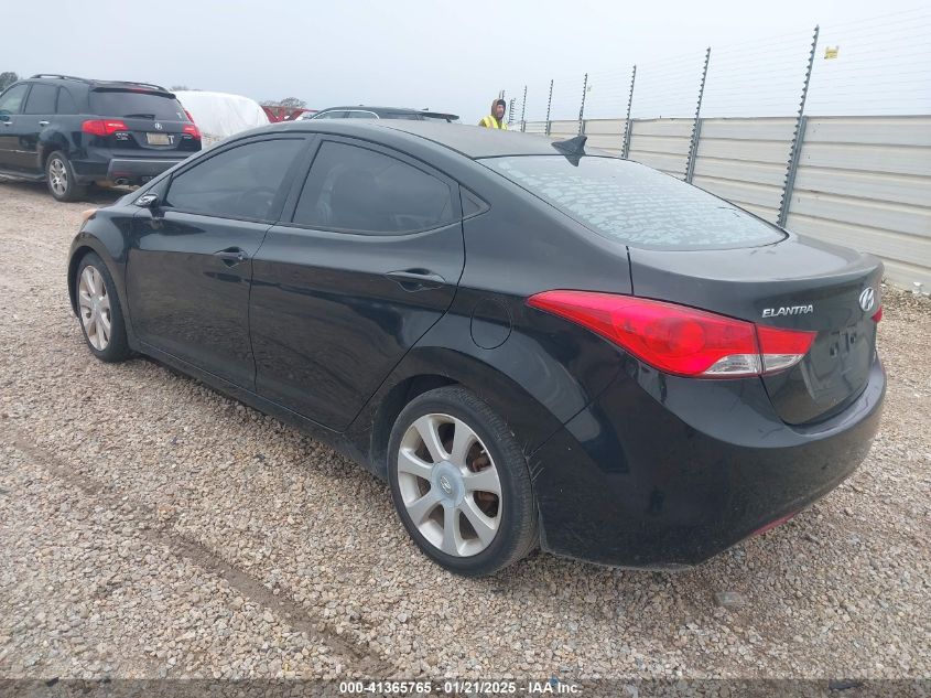 VIN 5NPDH4AE8DH331316 2013 Hyundai Elantra, Limited no.3