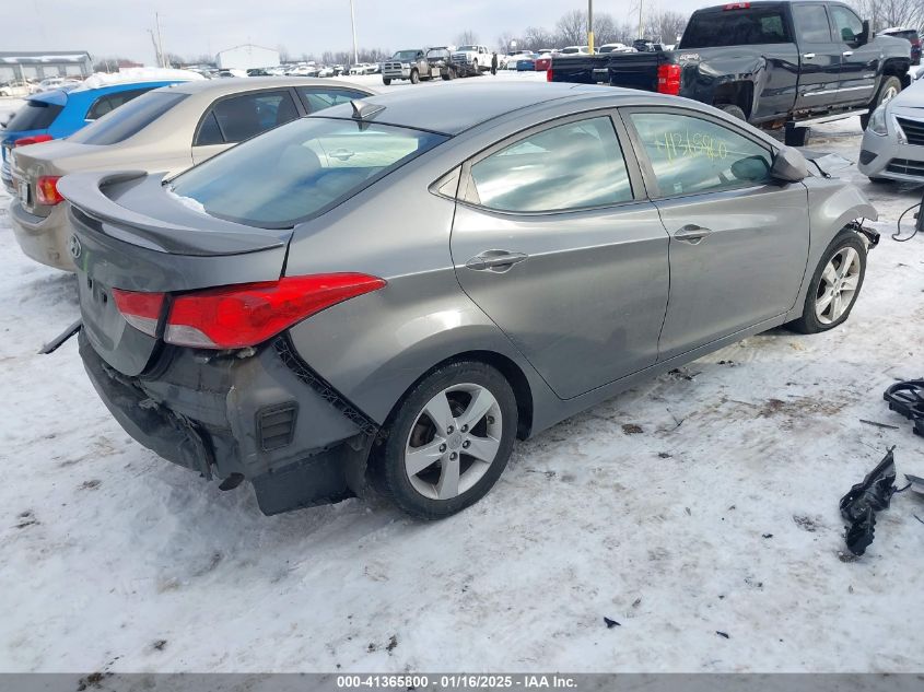 VIN 5NPDH4AE5DH242593 2013 Hyundai Elantra, Gls no.4