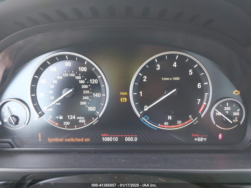 2013 BMW 528I VIN: WBAXH5C57DD108980