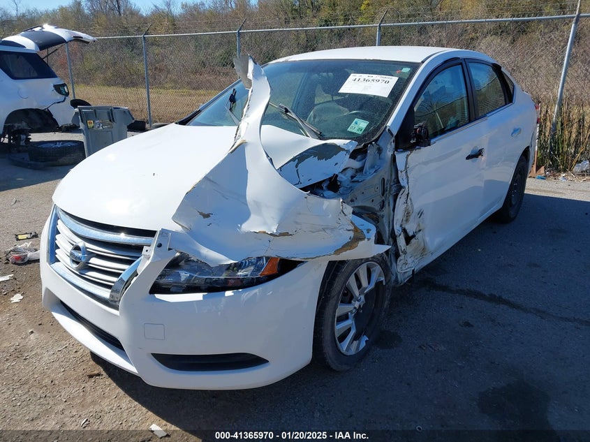 2015 NISSAN SENTRA VIN: 3N1AB7AP7FY273330