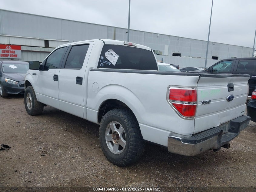 2013 FORD F-150 VIN: 1FTFW1EF6DKE62584