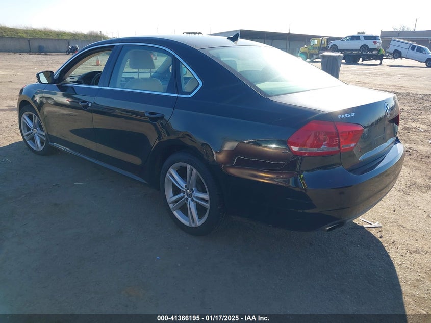 2014 VOLKSWAGEN PASSAT VIN: 1VWBS7A30EC085705