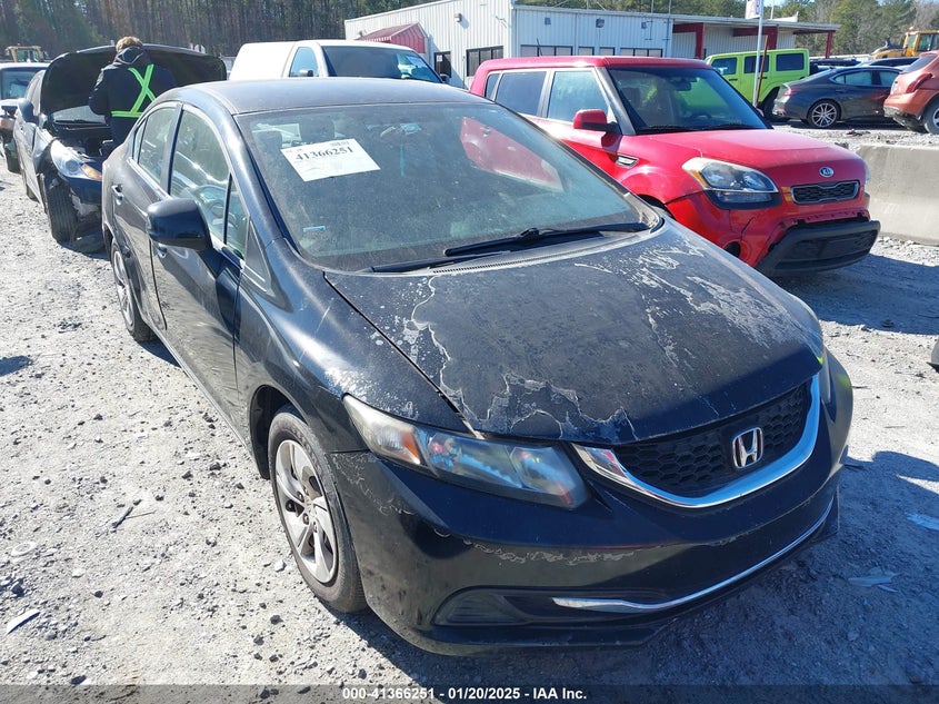 2013 HONDA CIVIC VIN: 19XFB2F54DE034975