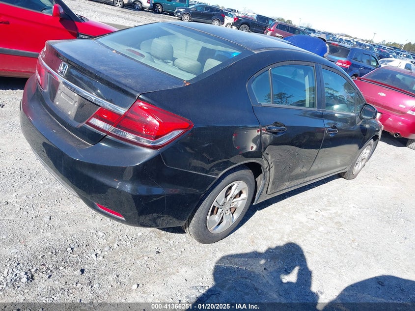 2013 HONDA CIVIC VIN: 19XFB2F54DE034975