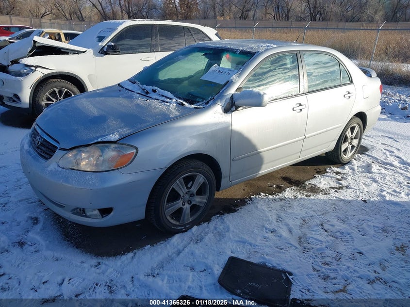 2008 TOYOTA COROLLA VIN: 1NXBR32E98Z010695