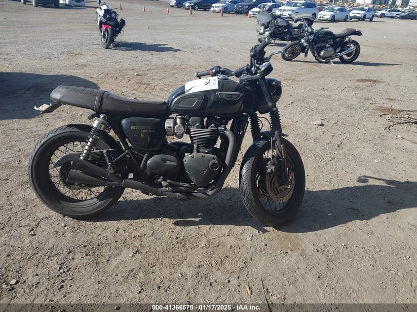 2020 TRIUMPH MOTORCYCLE BONNEVILLE T120/BLACK/BUD EKINS - SMTD40HL7LT978472