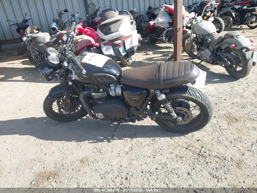2020 TRIUMPH MOTORCYCLE BONNEVILLE T120/BLACK/BUD EKINS - SMTD40HL7LT978472