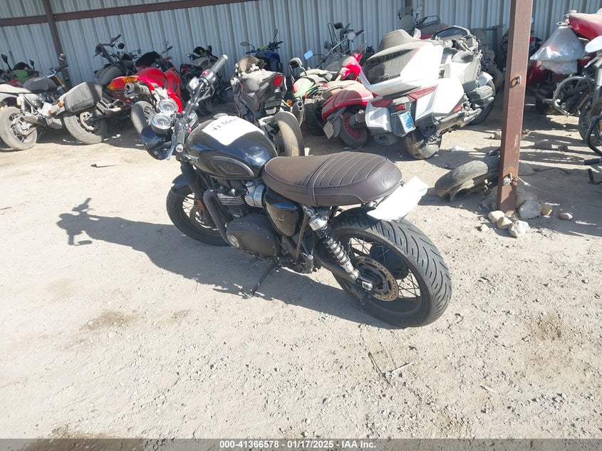 2020 TRIUMPH MOTORCYCLE BONNEVILLE T120/BLACK/BUD EKINS - SMTD40HL7LT978472