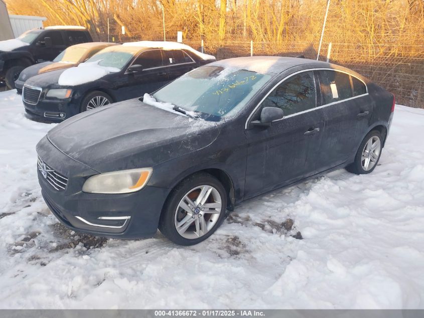 VIN YV140MFK5F2365556 2015 Volvo S60, T5 Premier no.2