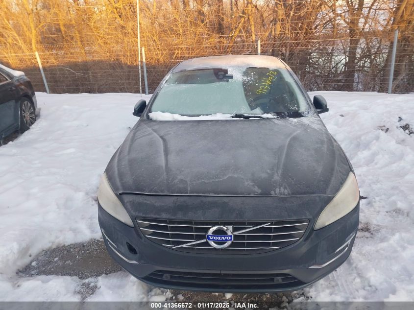 VIN YV140MFK5F2365556 2015 Volvo S60, T5 Premier no.6