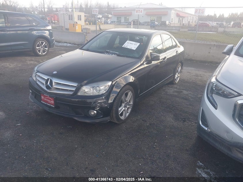 Vin: wddgf5eb2ar120597, lot: 41857209, mercedes-benz c 300 luxury/sport 20102