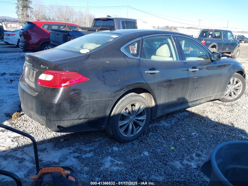 Vin: jn1by1ar3cn392637, lot: 41857298, infiniti m37x x 20124
