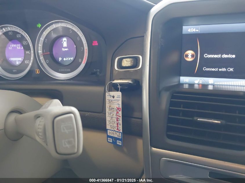 2013 Volvo Xc60 3.2 Premier VIN: YV4940DZ0D2420451 Lot: 41366847