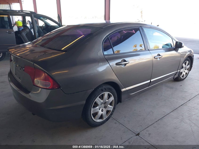 2007 HONDA CIVIC VIN: 1HGFA16887L126370