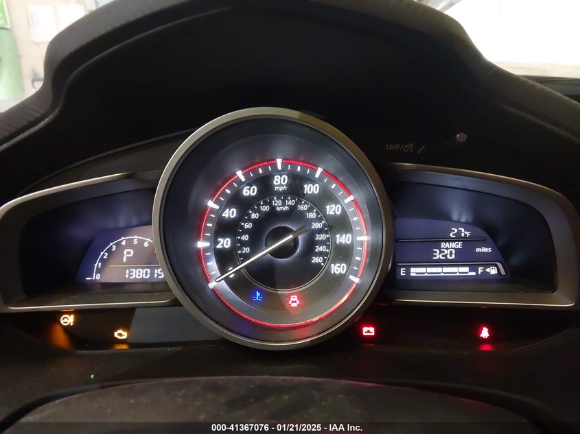 2014 MAZDA 3 VIN: JM1BM1V7XE1111066