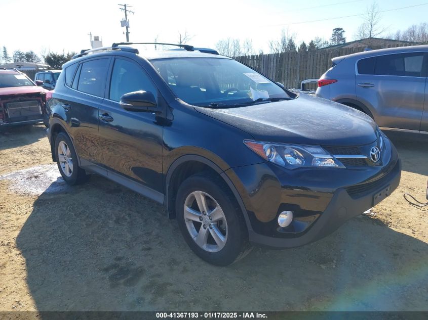 VIN 2T3RFREV7DW054704 2013 Toyota RAV4, Xle no.1