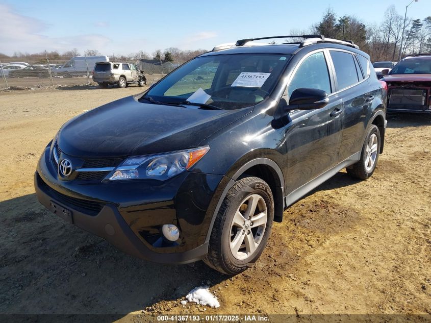 VIN 2T3RFREV7DW054704 2013 Toyota RAV4, Xle no.2