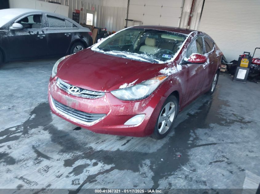 VIN 5NPDH4AE2DH288110 2013 HYUNDAI ELANTRA no.2