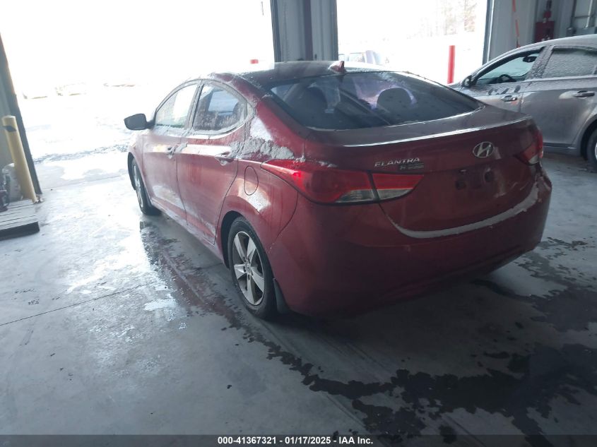 VIN 5NPDH4AE2DH288110 2013 HYUNDAI ELANTRA no.3