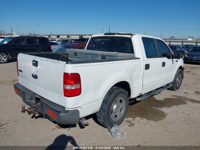 2008 FORD F-150 VIN: 1FTRW12W08FB89898
