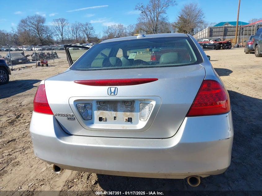 2007 HONDA ACCORD VIN: 1HGCM66837A038328