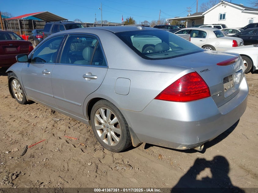 2007 HONDA ACCORD VIN: 1HGCM66837A038328