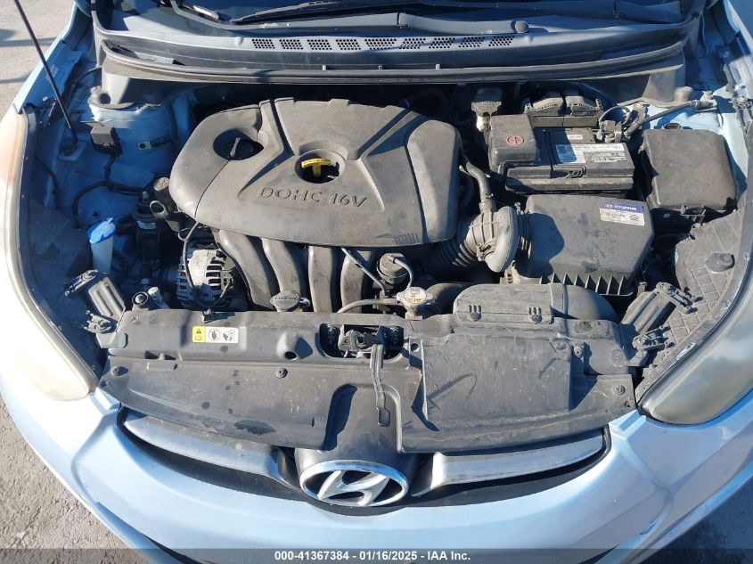 VIN KMHDH4AEXDU750284 2013 HYUNDAI ELANTRA no.10