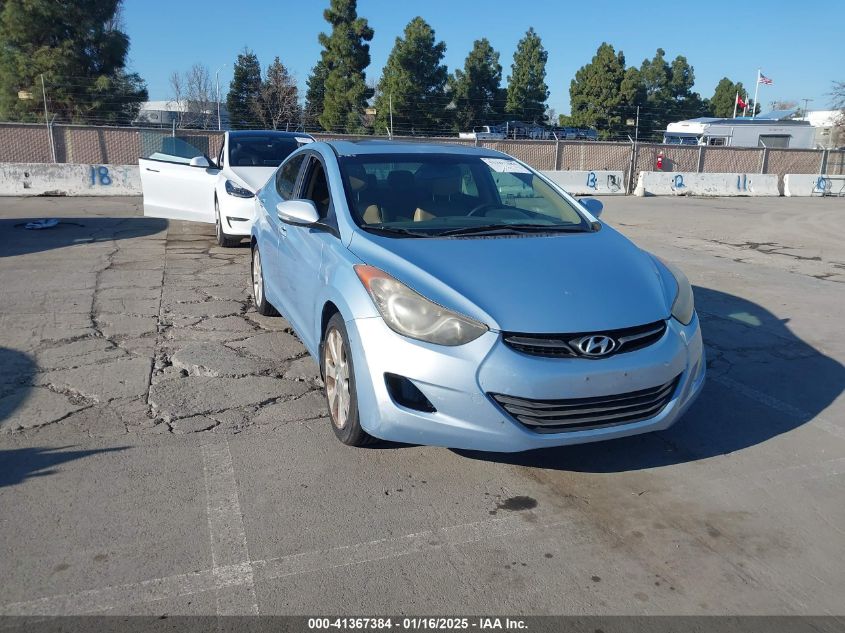 VIN KMHDH4AEXDU750284 2013 HYUNDAI ELANTRA no.1