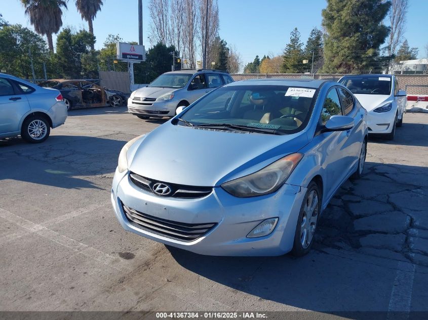 VIN KMHDH4AEXDU750284 2013 HYUNDAI ELANTRA no.2