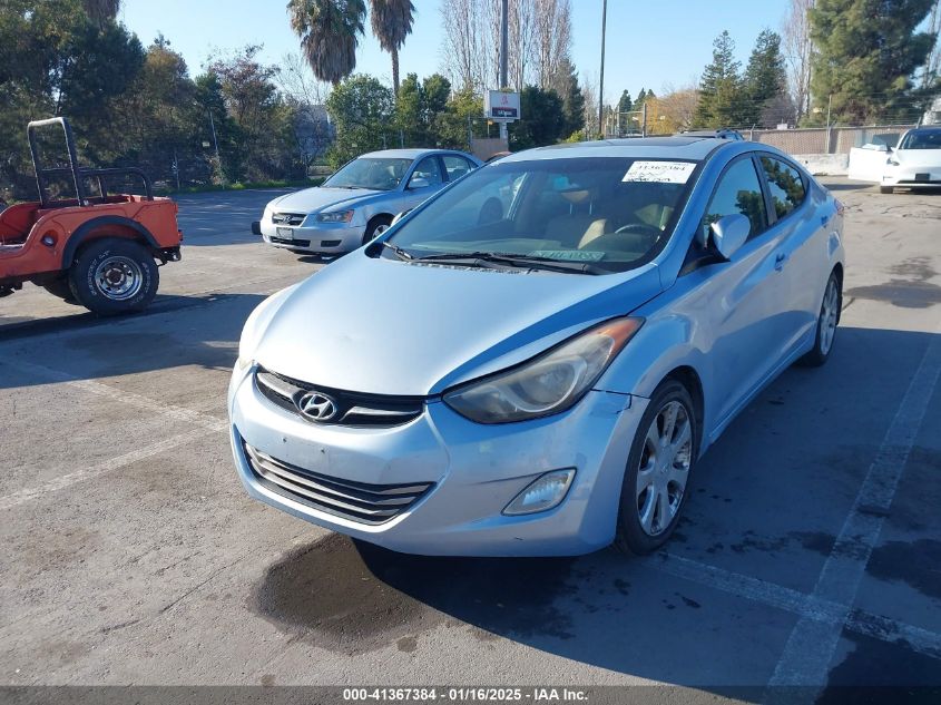 VIN KMHDH4AEXDU750284 2013 HYUNDAI ELANTRA no.6