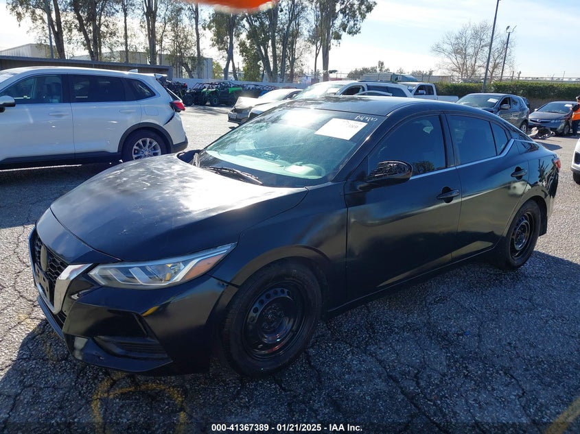 2021 NISSAN SENTRA VIN: 3N1AB8BV8MY278312