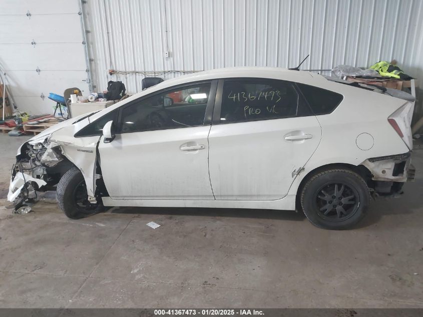 2011 Toyota Prius Four VIN: JTDKN3DU1B0270303 Lot: 41367473