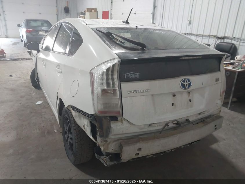 2011 Toyota Prius Four VIN: JTDKN3DU1B0270303 Lot: 41367473