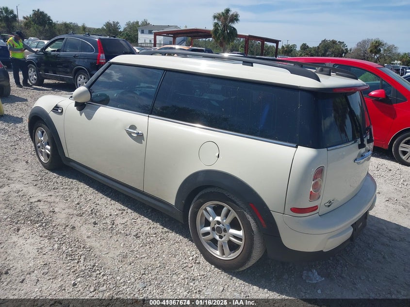 2013 MINI CLUBMAN VIN: WMWZF3C57DT571338