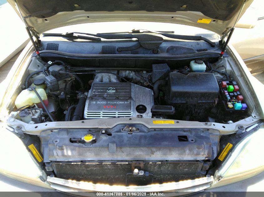 2003 Lexus Rx 300 Base (A4) VIN: JTJHF10U230302451 Lot: 41367705