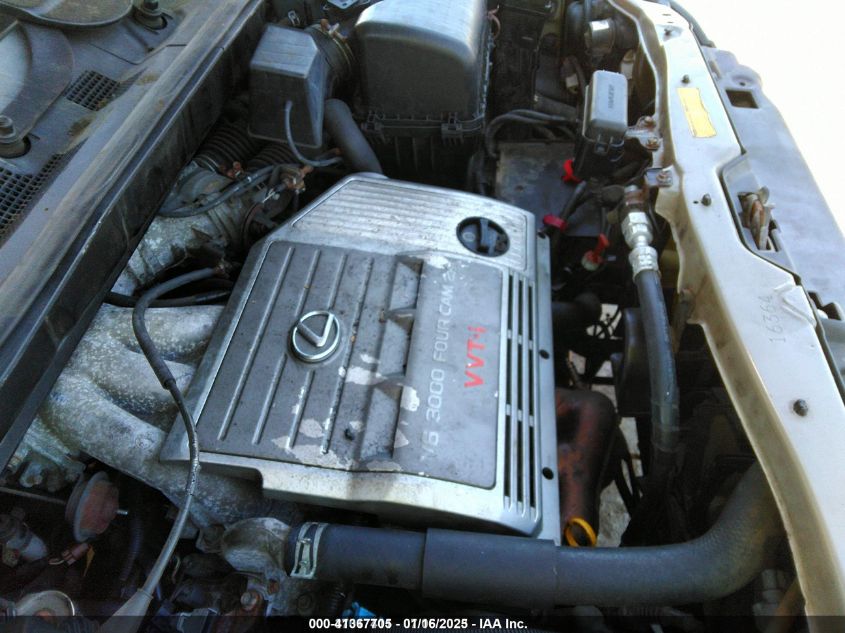 2003 Lexus Rx 300 Base (A4) VIN: JTJHF10U230302451 Lot: 41367705