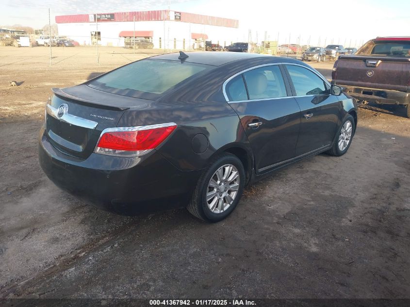 2013 BUICK LACROSSE VIN: 1G4GC5ER7DF152107
