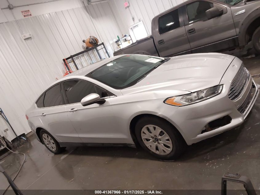 2013 FORD FUSION S - 3FA6P0G75DR373202