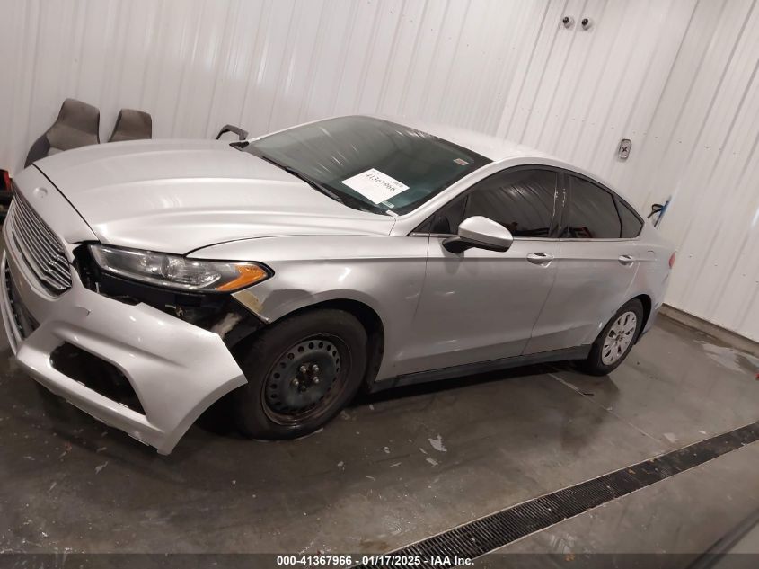 2013 FORD FUSION S - 3FA6P0G75DR373202