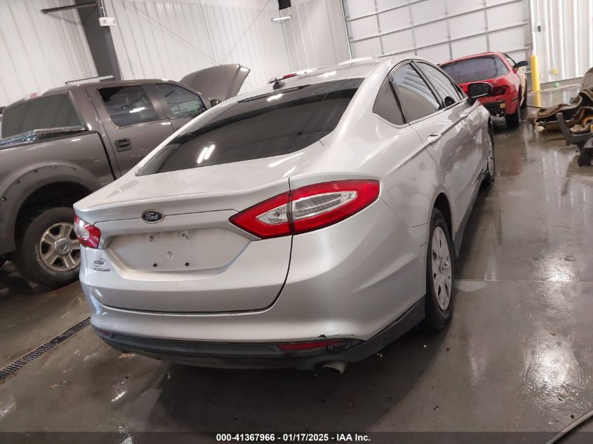 2013 FORD FUSION S - 3FA6P0G75DR373202